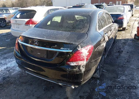 2018 Mercedes-Benz C 300 4Matic from USA, damaged, VIN WDDWF4KB6JR378177